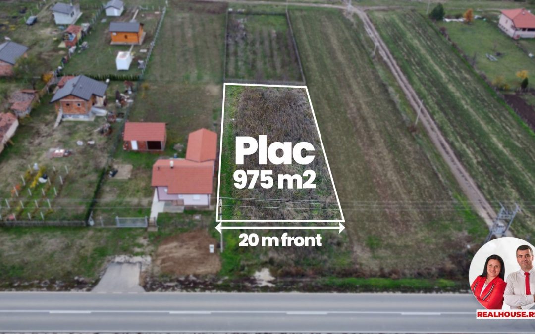 Plac u Krušedolu za gradnju kuće ili vikendice