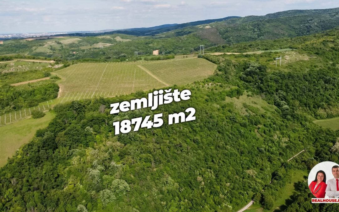 Poljoprivredno zemljišta na padinama Fruške gore u Banoštoru 18745 m2